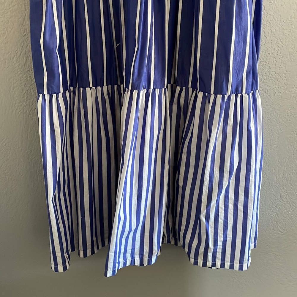 J. Crew Blue and White Striped Dress - Picture 8 of 10
